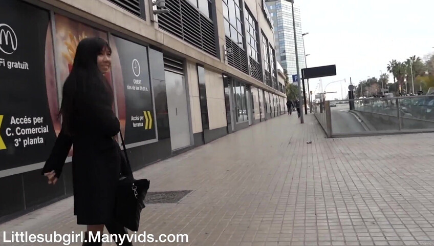 Exhibitionist Littlesubgirl Flashes Her Goodies In Public - Masturbation - Outdoor - Fetish - Exhibitionism - Asian - Petite - Skinny - Squirting - Climax - Clit Rubbing