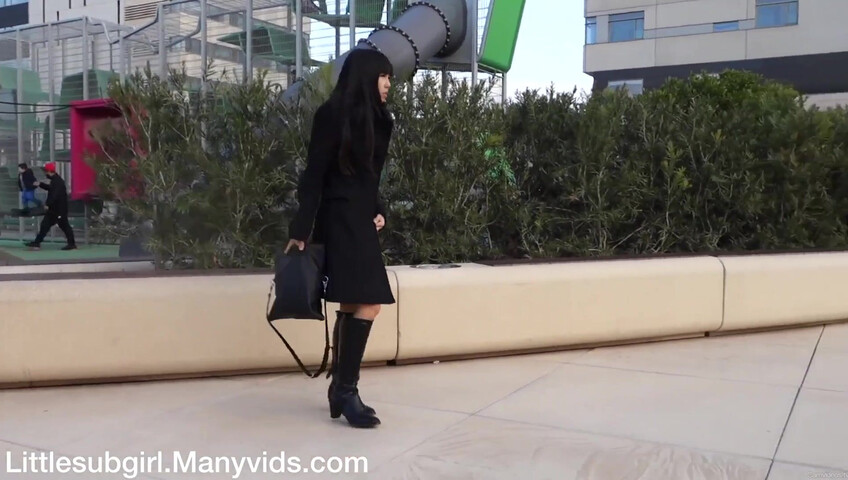 Exhibitionist Littlesubgirl Flashes Her Goodies In Public - Masturbation - Outdoor - Fetish - Exhibitionism - Asian - Petite - Skinny - Squirting - Climax - Clit Rubbing