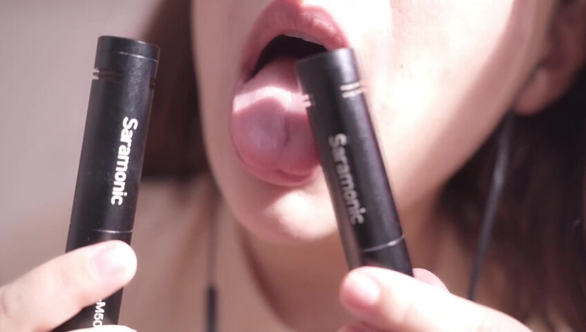 ASMR HoneyGirl – Close-Up Mouth Sounds Just for You