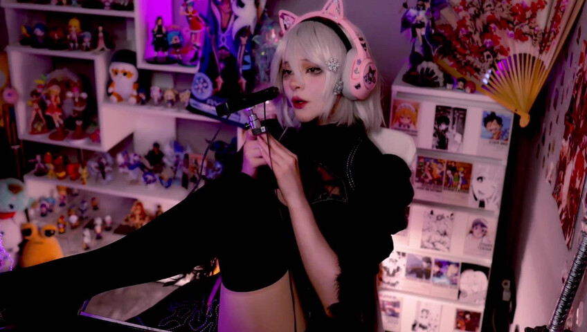 LinaNeyeon - 22 Jun 2025 - Soft ASMR on Taskam – Mouth Sounds & Clothing Scratches