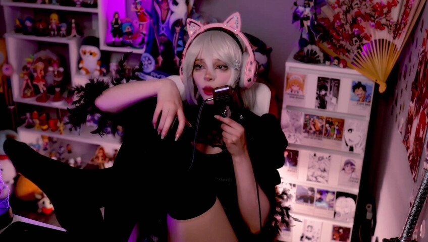 LinaNeyeon - 22 Jun 2025 - Soft ASMR on Taskam – Mouth Sounds & Clothing Scratches