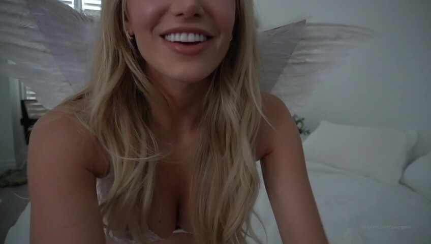 GwenGwiz ASMR – Your Personal Sleep Angel Whispers You to Bed… Then Whispers You to Cum