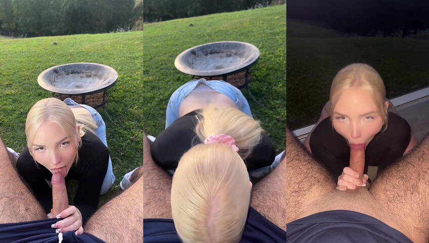 ASMR Network - Backyard Blowjob- Intimate Whispers & Outdoor Sounds