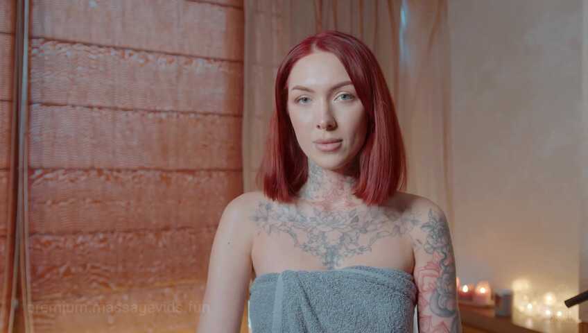 ASMR Massage - 22 Aug 2025 - Front Relaxing Massage by Lina to Nika