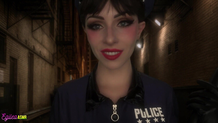 Egilea ASMR - Police Woman Kisses You, You Are Such a Criminal