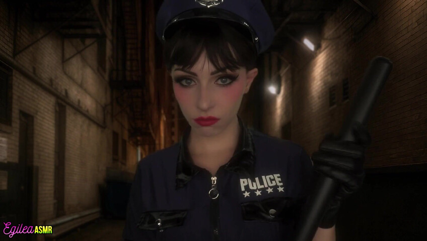 Egilea ASMR - Police Woman Kisses You, You Are Such a Criminal