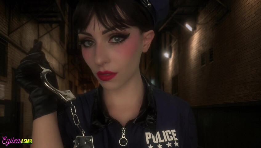 Egilea ASMR - Police Woman Kisses You, You Are Such a Criminal