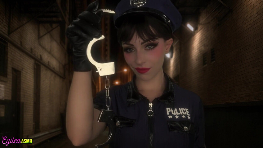Egilea ASMR - Police Woman Kisses You, You Are Such a Criminal