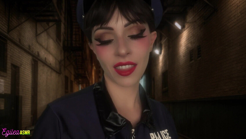 Egilea ASMR - Police Woman Kisses You, You Are Such a Criminal