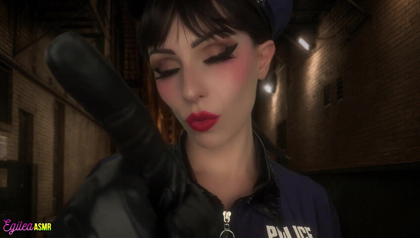 Egilea ASMR - Police Woman Kisses You, You Are Such a Criminal