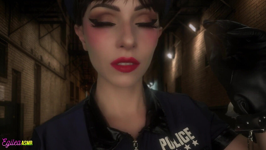 Egilea ASMR - Police Woman Kisses You, You Are Such a Criminal