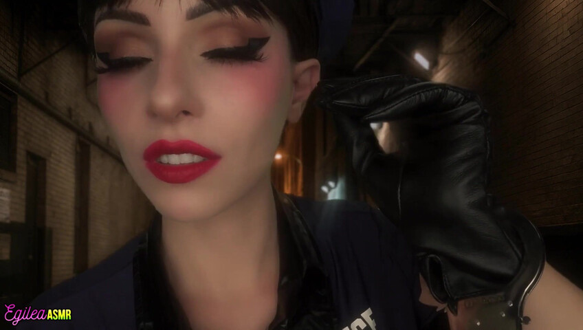 Egilea ASMR - Police Woman Kisses You, You Are Such a Criminal