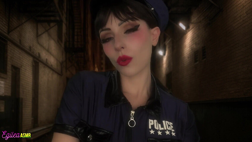Egilea ASMR - Police Woman Kisses You, You Are Such a Criminal