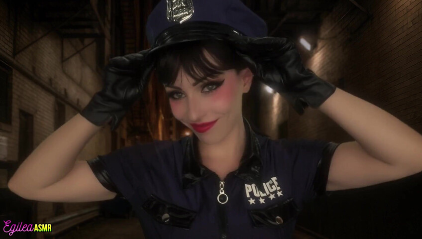 Egilea ASMR - Police Woman Kisses You, You Are Such a Criminal