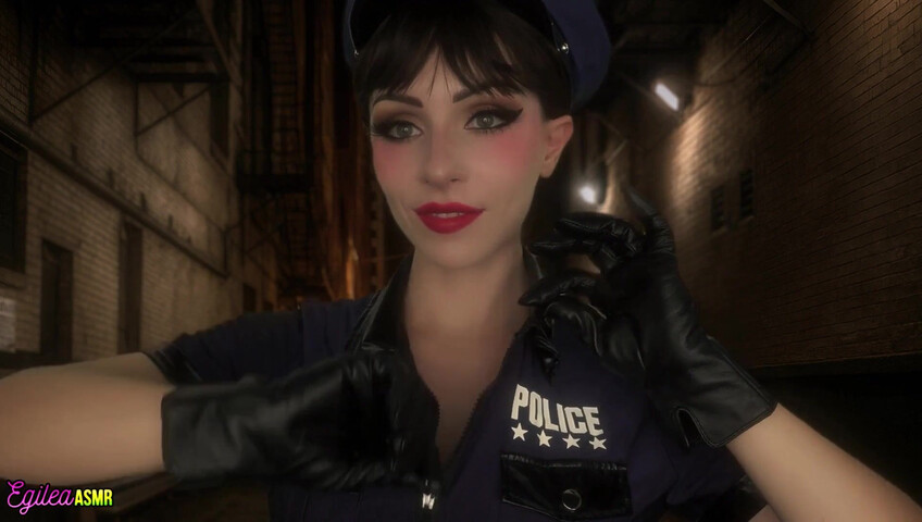 Egilea ASMR - Police Woman Kisses You, You Are Such a Criminal