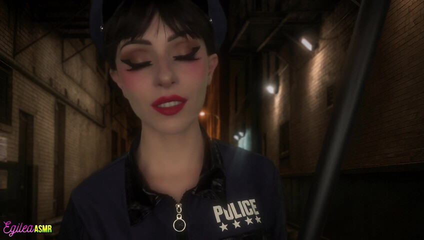 Egilea ASMR - Police Woman Kisses You, You Are Such a Criminal