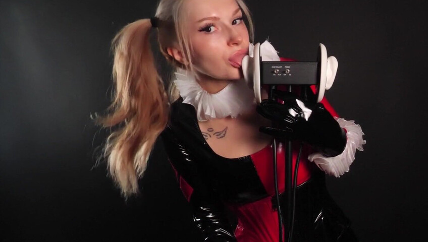 Busy B ASMR - 27 Aug 2025 - Exclusive ~ Harley Quinn Ear Eating