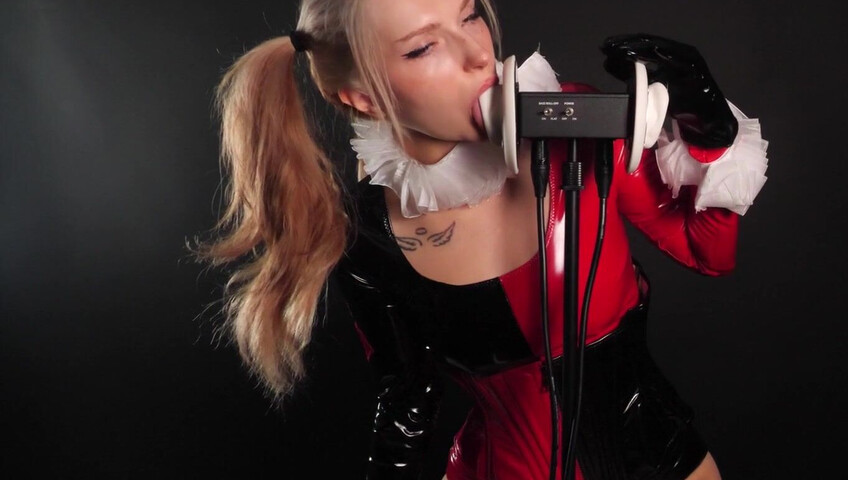 Busy B ASMR - 27 Aug 2025 - Exclusive ~ Harley Quinn Ear Eating