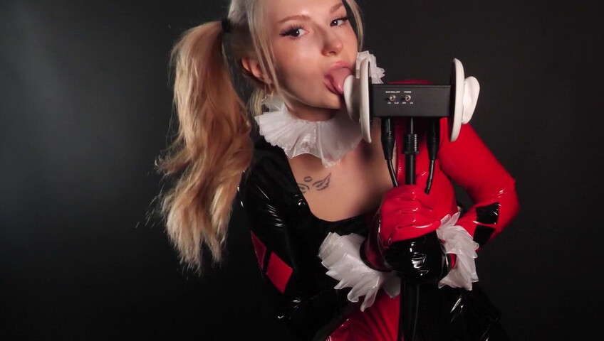 Busy B ASMR - 27 Aug 2025 - Exclusive ~ Harley Quinn Ear Eating
