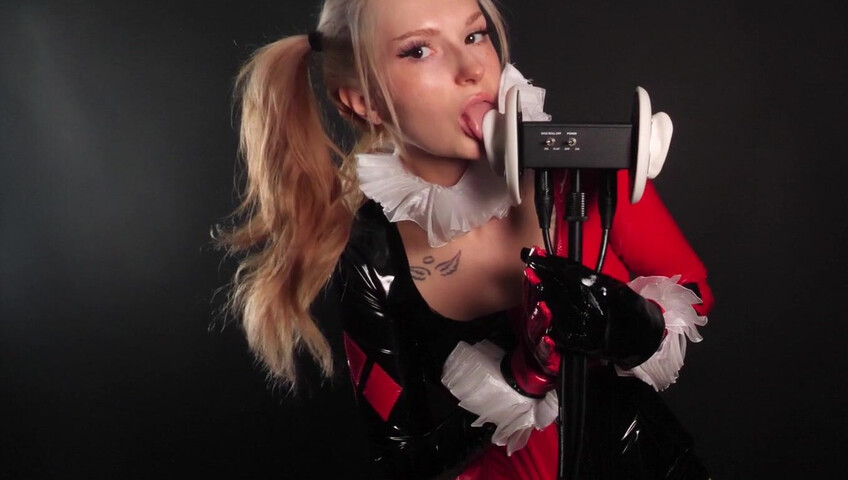 Busy B ASMR - 27 Aug 2025 - Exclusive ~ Harley Quinn Ear Eating