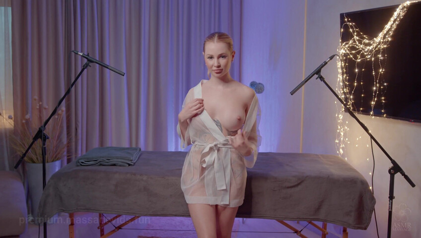 ASMR Massage - Back and Butt NU Massage by Anna to Tory