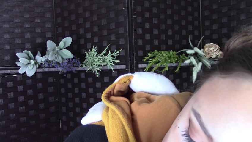 Amy Kay ASMR - sleepy forest girl goes down on your dick