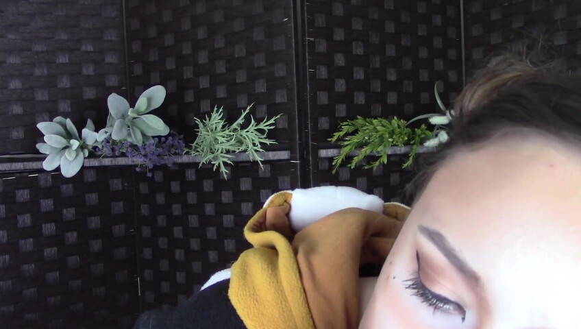 Amy Kay ASMR - sleepy forest girl goes down on your dick