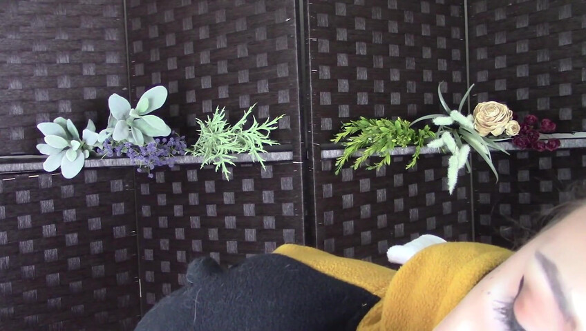 Amy Kay ASMR - sleepy forest girl goes down on your dick