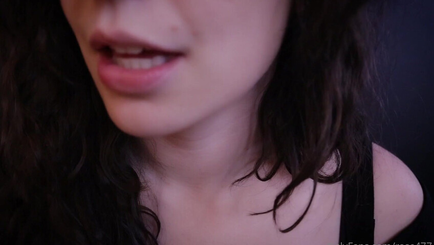 Rose ASMR - Licking & Sucking Dildo ASMR