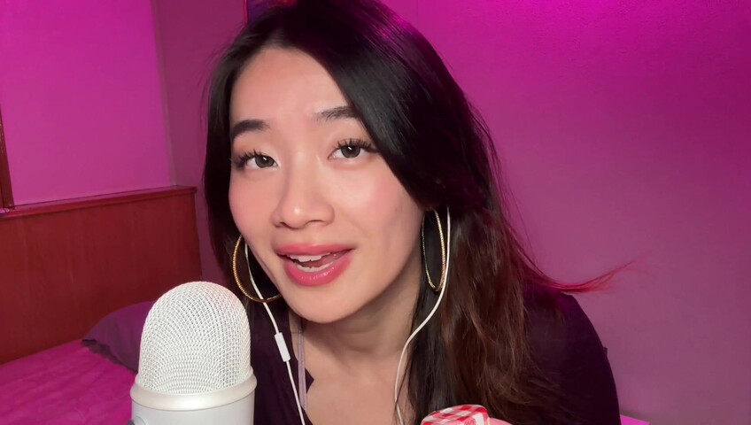 Lin ASMR - Jam Eating Mouth Sounds​