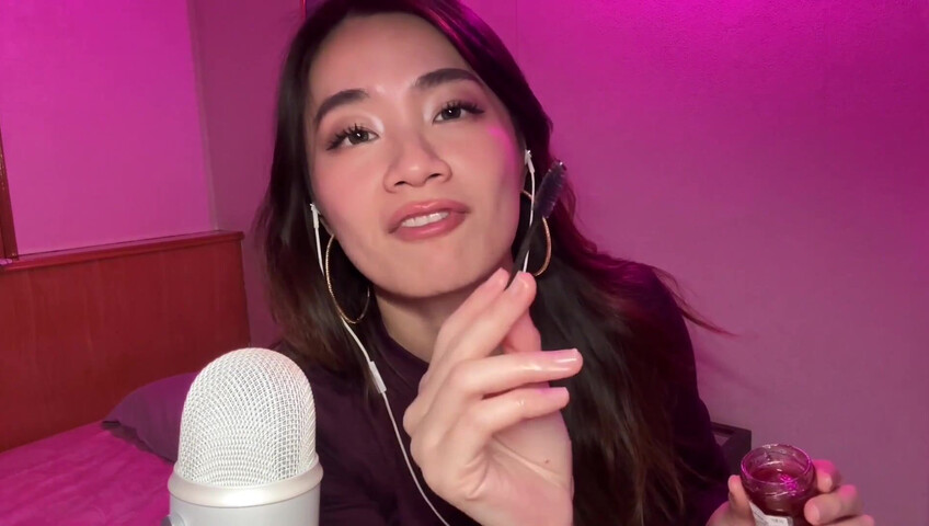 Lin ASMR - Jam Eating Mouth Sounds​