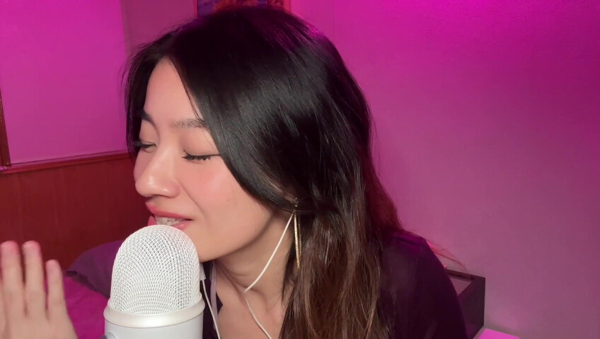 Lin ASMR - Jam Eating Mouth Sounds​