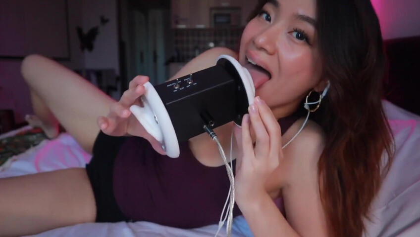 Lin ASMR - 21 Aug 2025 - Deep Ear Licking