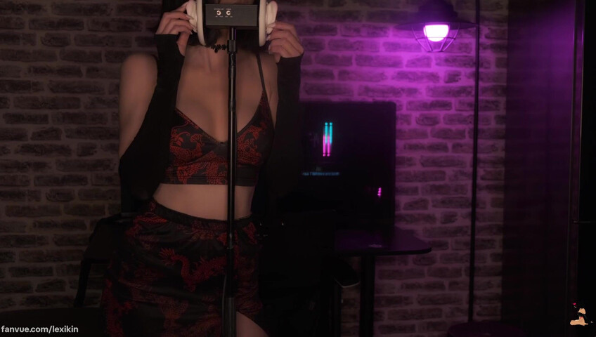 LexiKin - 3Dio Topless Soft Ear Licking