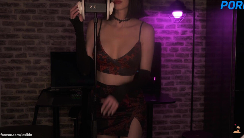 LexiKin - 3Dio Topless Soft Ear Licking