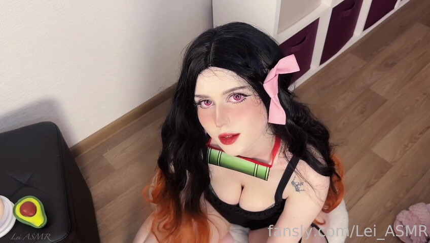 Lei ASMR - 17 Aug 2025 - Sexy Nezuko Cosplay | Floor Tapping
