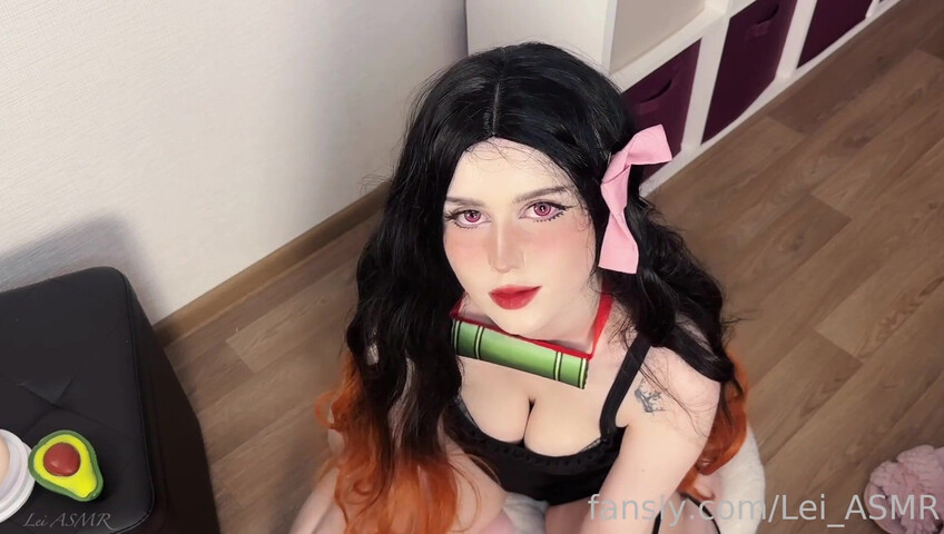 Lei ASMR - 17 Aug 2025 - Sexy Nezuko Cosplay | Floor Tapping