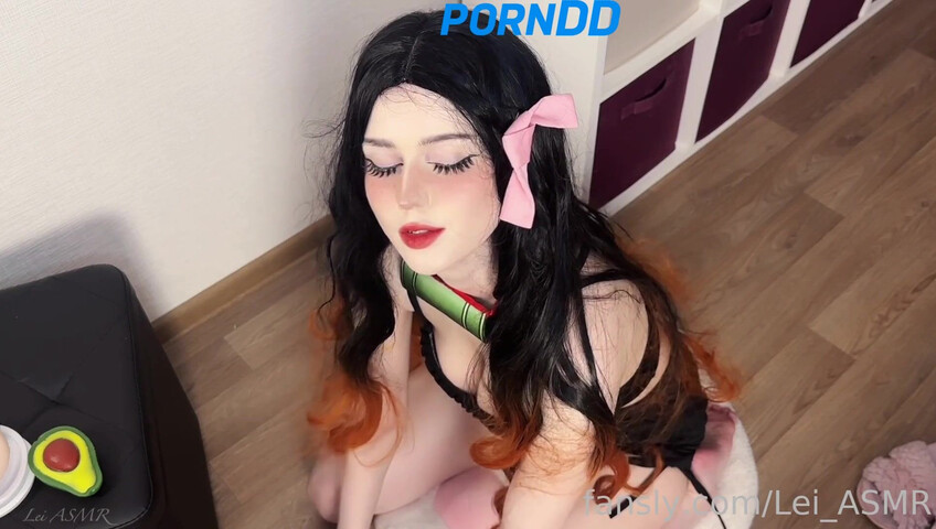 Lei ASMR - 17 Aug 2025 - Sexy Nezuko Cosplay | Floor Tapping