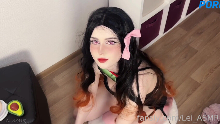 Lei ASMR - 17 Aug 2025 - Sexy Nezuko Cosplay | Floor Tapping