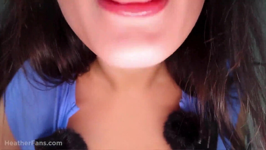 HeatheredEffect ASMR  -  Close Up Sensitive Ear Licking