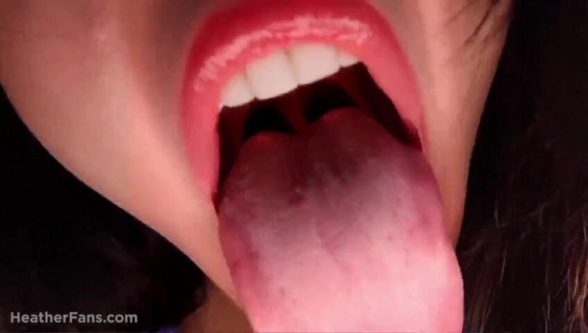 HeatheredEffect ASMR  -  Close Up Sensitive Ear Licking