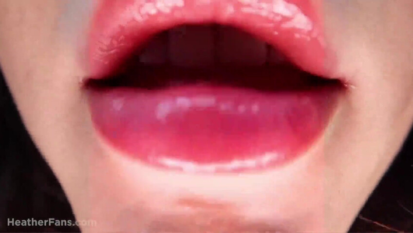 HeatheredEffect ASMR  -  Close Up Sensitive Ear Licking