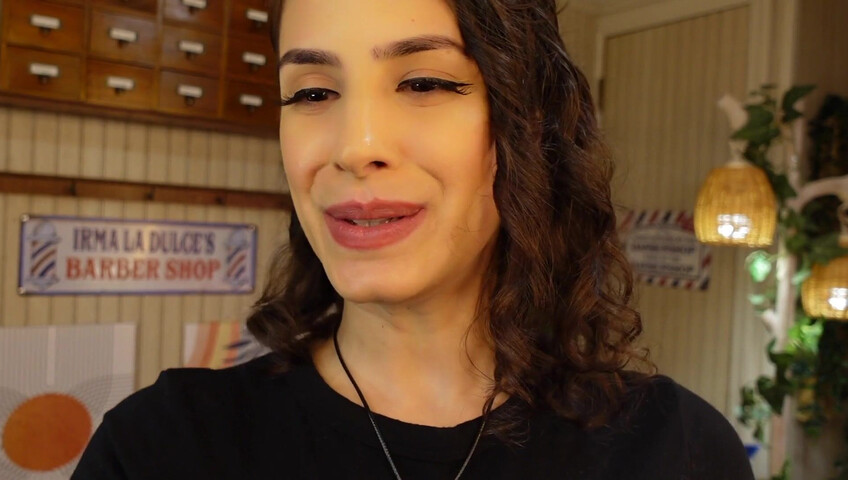 Irma La Dulce - 26 July 2025 - Thunderstorm Blackout- MILF Barber LOVESTORY 18+