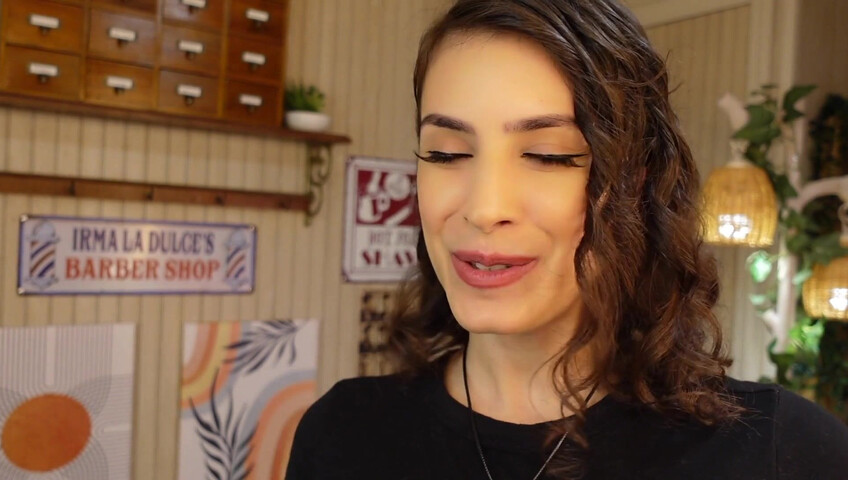 Irma La Dulce - 26 July 2025 - Thunderstorm Blackout- MILF Barber LOVESTORY 18+