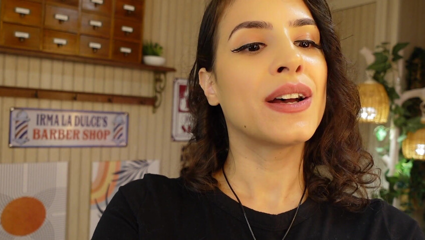 Irma La Dulce - 26 July 2025 - Thunderstorm Blackout- MILF Barber LOVESTORY 18+