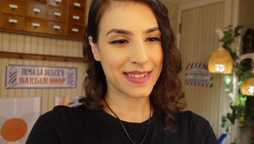 Irma La Dulce - 26 July 2025 - Thunderstorm Blackout- MILF Barber LOVESTORY 18+