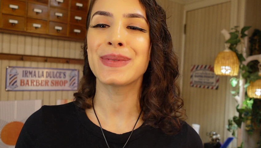 Irma La Dulce - 26 July 2025 - Thunderstorm Blackout- MILF Barber LOVESTORY 18+