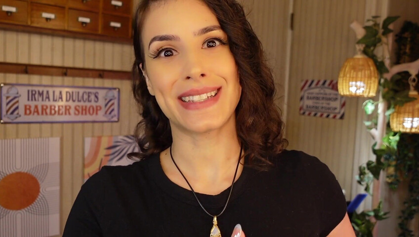 Irma La Dulce - 26 July 2025 - Thunderstorm Blackout- MILF Barber LOVESTORY 18+