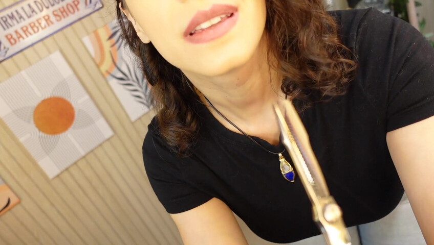 Irma La Dulce - 26 July 2025 - Thunderstorm Blackout- MILF Barber LOVESTORY 18+