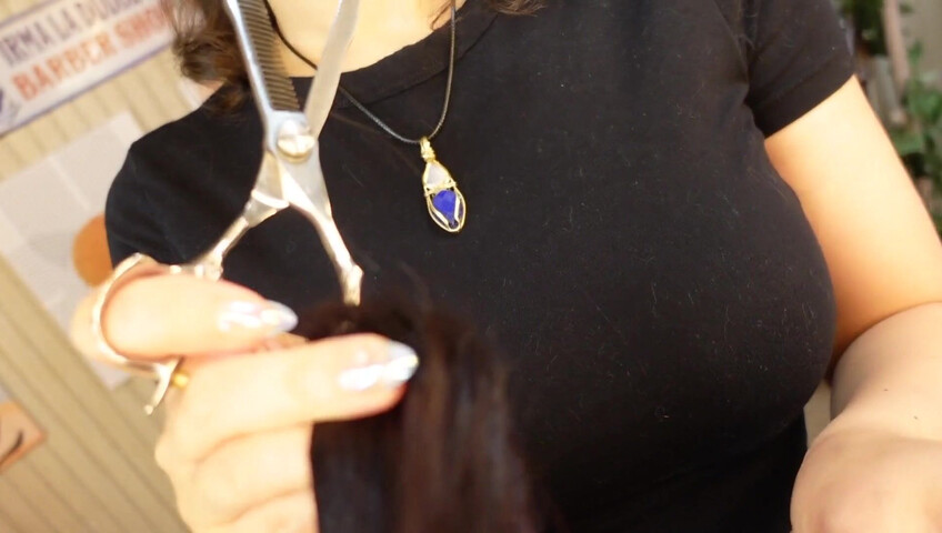 Irma La Dulce - 26 July 2025 - Thunderstorm Blackout- MILF Barber LOVESTORY 18+